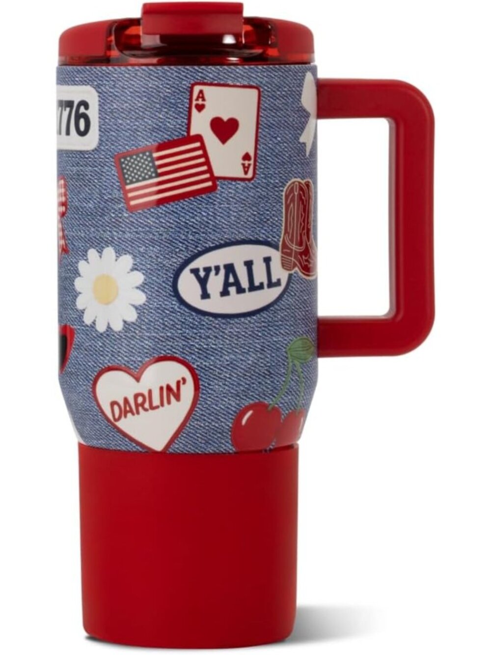 Ceramic-Lined 20oz Coffee Mug with Handle - Perfect for Hot Beverages & Travel